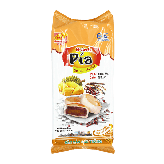 THV Pía Cake Đậu Đỏ Sầu Riêng (400g)