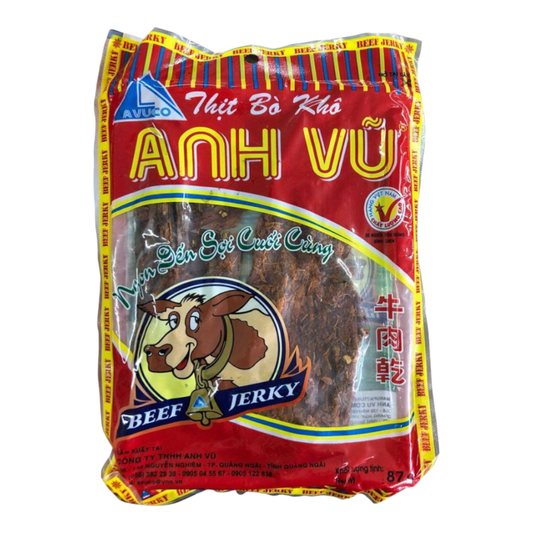 ANH VU Khô Bò Miếng / Whole Jerky (87g)