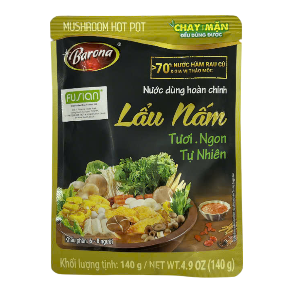 BRN NDHC Lẩu Nấm / Mushroom Broth (140g)
