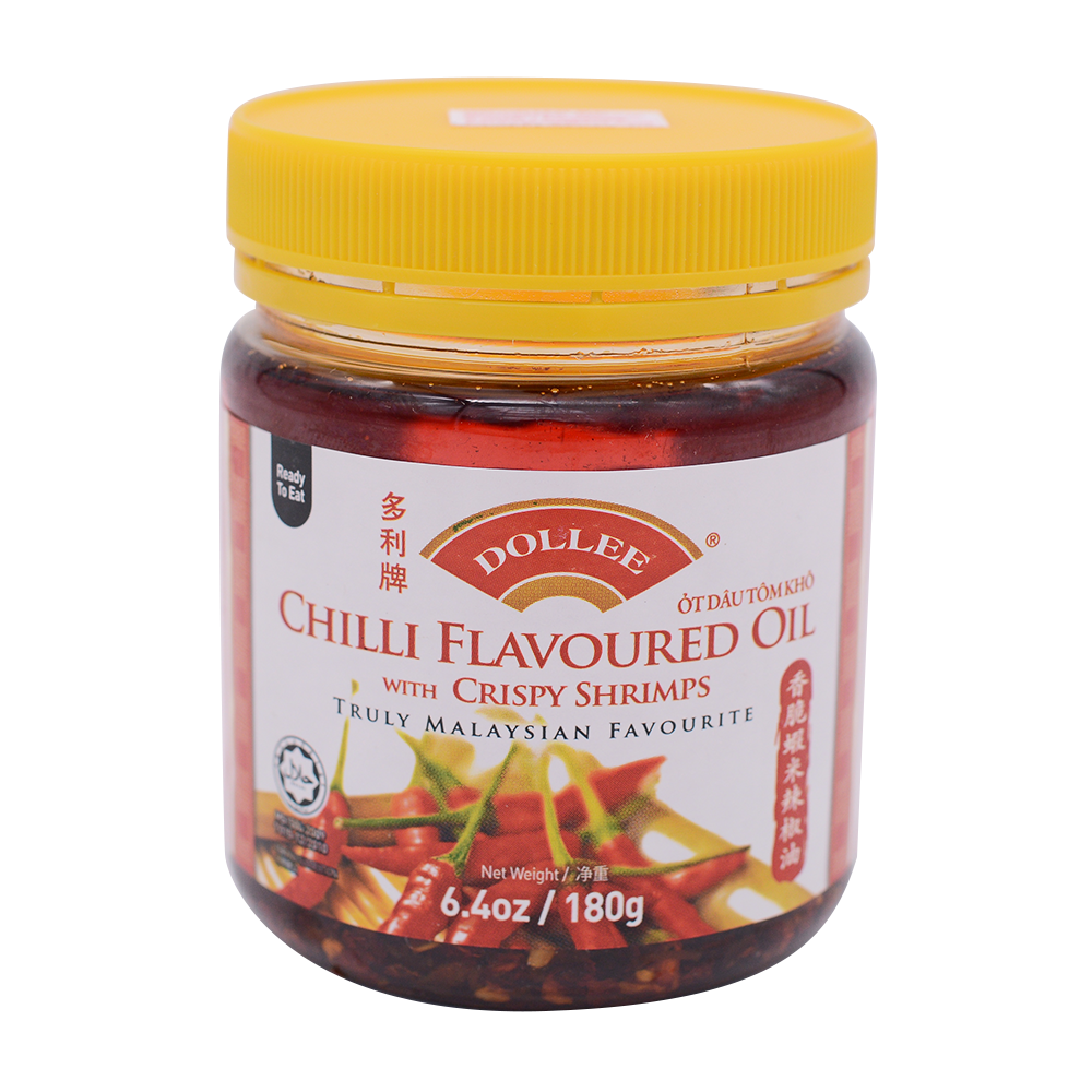 DLE Chilli Oil w Crispy Shrimp (180g)