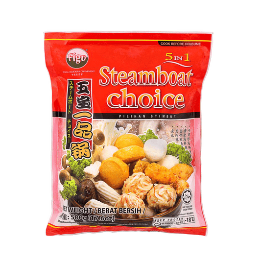 FIGO Steamboat Choice 5 in 1 / Mixed Seafood (500g)